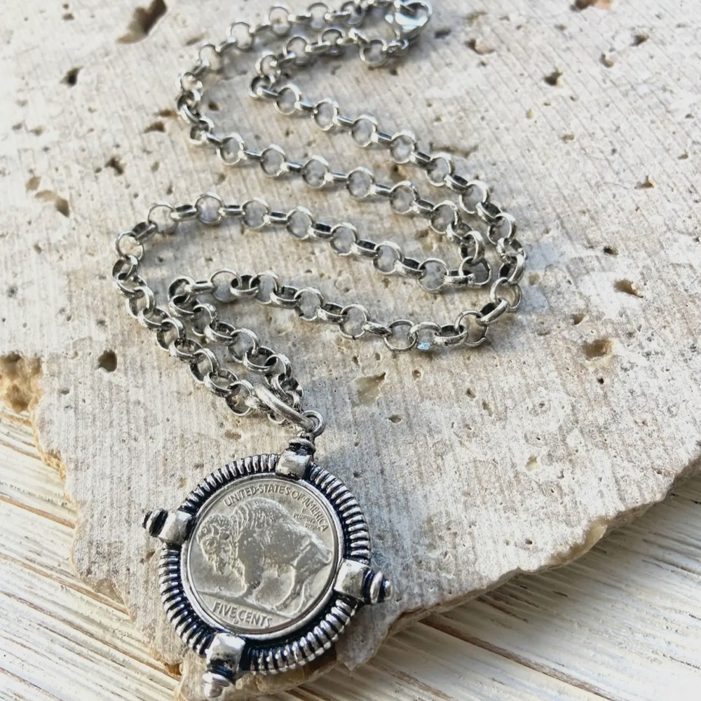 Buffalo necklace